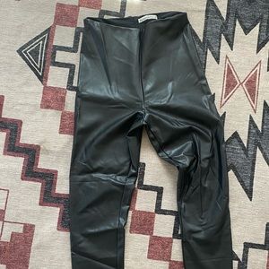 Abercrombie and Fitch vegan leather pants